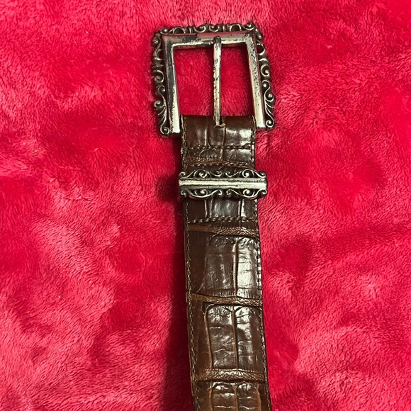 Brighton Faux Alligator Belt - Picture 1 of 4